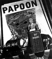 Papoon stump speech